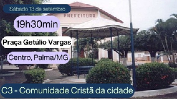 Evento na praça